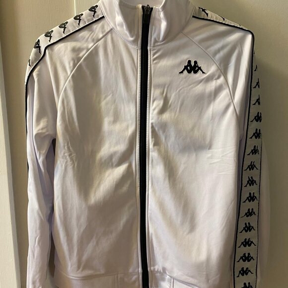 Anniston KAPPA Banda 90's Track Jacket - Slim Fit - XS - White - Picture 4 of 12
